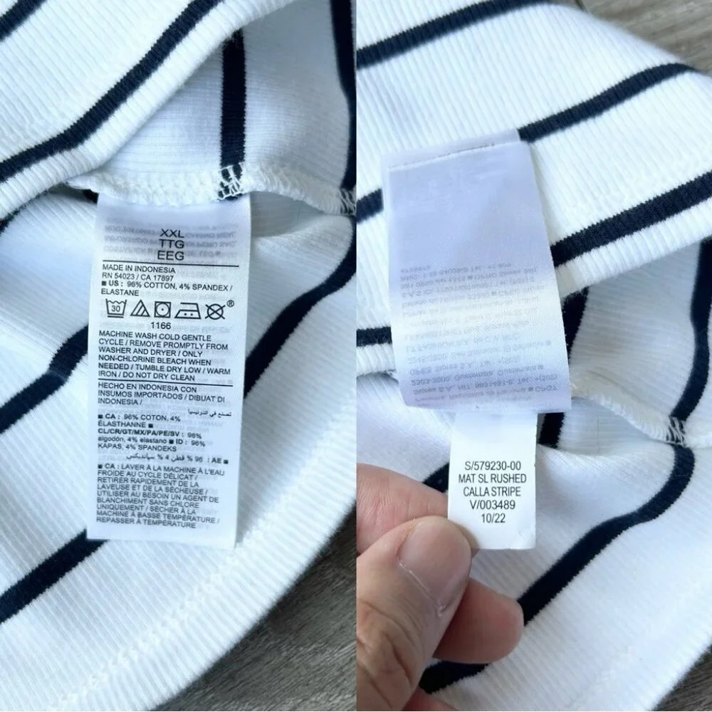 NWT Old Navy Maternity Striped Sleeveless Rib-Knit Nursing Dress - Picture 12 of 16